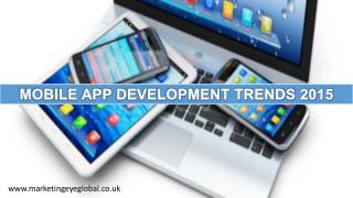 Mobile App Development Trends 2015