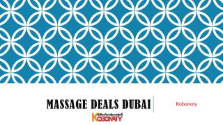 Massage Deals Dubai