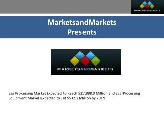 Egg Processing & Equipment Market by Type - Global Trends &