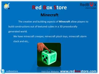 Minecraft Red Box Store