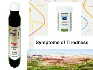 Symptoms of Tiredness