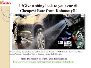 Car Detailing Dubai@ cheapest Rate