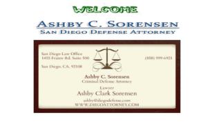 Criminal Defense Attorney San Diego