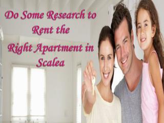 Do Some Research to Rent the Right Apartment in Scalea