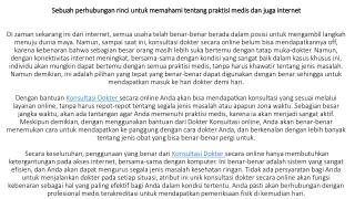 artikel kesehatan terbaru