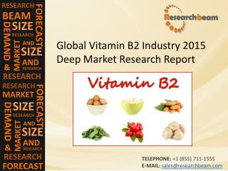 Global Vitamin B2 Industry Size, Share, Trends, Growth