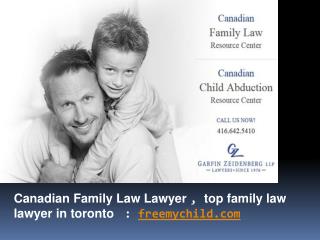 Canadian Family Law Lawyer , Top Family Law Lawyer in Toront