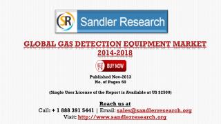 Forecasts & Analysis - Global Gas Detection Equipment Market