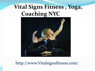 Yoga NYC Upper East Side - Vital Signs Fitness