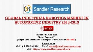 Vendors in Global Industrial Robotics Market in Automotive I