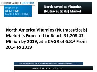 North America Vitamins (Nutraceuticals) Market