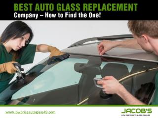 Windshield Replacement Dallas – How to Find the One!