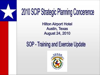 2010 SCIP Strategic Planning Concerence