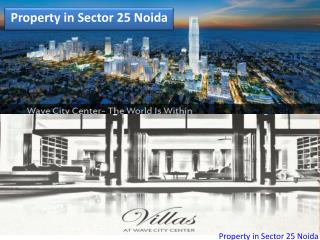 Property in Sector 25 Noida
