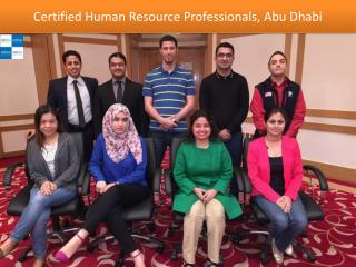 Certified Human Resource Professionals, Abu Dhabi