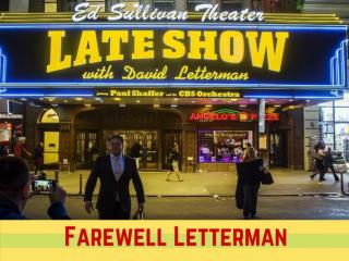 Farewell Letterman