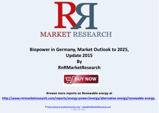 Biopower in Germany, Market Outlook to 2025, Update 2015