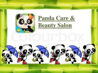 Panda Care & Salon - Kids Games