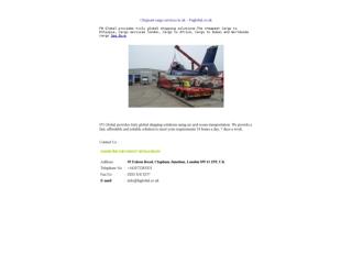 Chepeast cargo services in uk – Fnglobal.co.uk