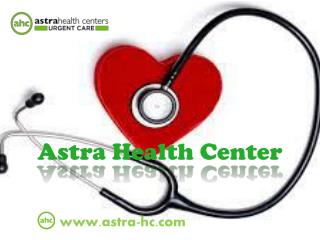 Astra Health Urgent Care Center, NJ(USA)