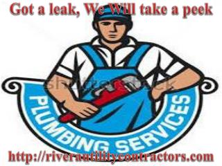 Utilities Contractor, Commercial Plumbing, Water Heater and