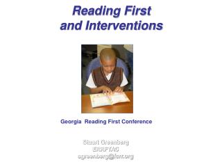 Reading First and Interventions