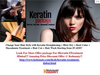 Keratin Treatment Dubai