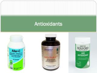 Antioxidants