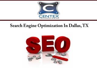 Search Engine Optimization In Dallas, TX