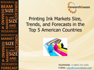 Printing Ink Markets Size, Trends, Forecasts 2018