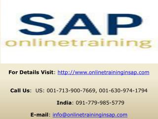 SAP BPC Trainig Online and Placement - Online Training in SA