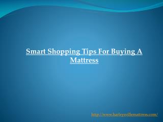 Smart Shopping Tips For Buying A Mattress