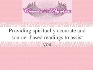 Cecelia’s Psychics - Australia’s leading psychics