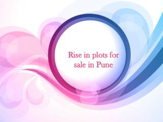 Rise in plots for sale in Pune