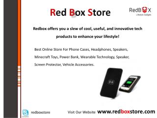 Shop Chargers Online|RedBoxStore.com
