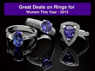 Great Deals on Rings for Men & Women This Year