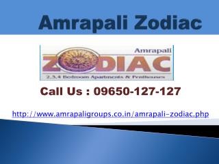 Amrapali Zodiac Noida Sector - 120 @ 9650127127