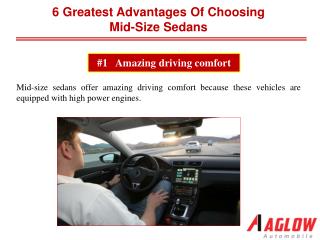 6 greatest advantages of choosing mid-size sedans