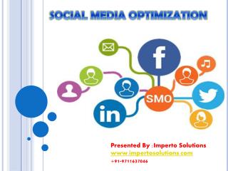 PPT on Social Media Optimization