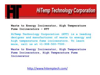 Medical waste incineration New Jersey, Air pollution control