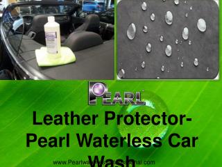 Leather Protector- Pearl Waterless Car Wash