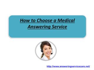 How to Choose a Medical Answering Service