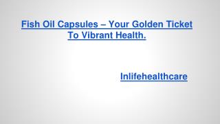 Fish oil Capsules