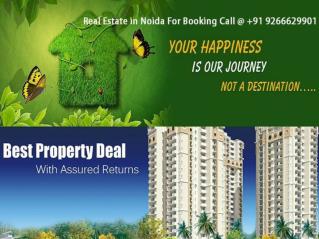 Real Estate in Noida-India's Hot Location for Residence