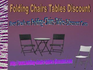 Best Deals on Folding-Chairs-Tables-Discount.Com