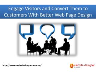 How to Engage Visitors to a Sale with Better Web Page Design