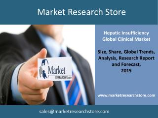 Hepatic Insufficiency Global Clinical Market Trials Review 2