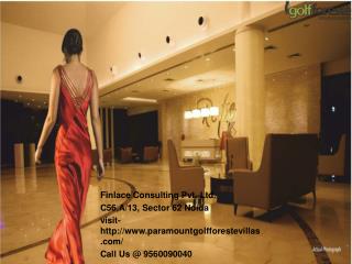 Paramount Villas Noida Call@ 9560090040