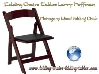 Folding Chairs Tables Larry Hoffman - Wood Folding Chairs