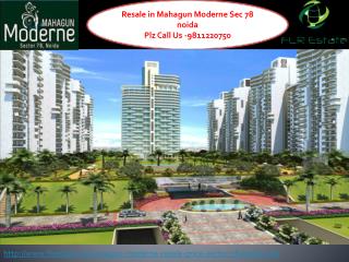 resale mahagun moderne 9811220750 floor plan